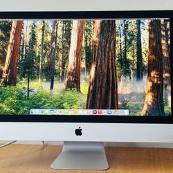 Apple iMac 27” 5K (2019) – 3.0GHz 6-Core i5, 16GB RAM, 4GB Radeon Pro 570X, 500GB SSD