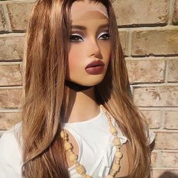Lace front human hair wigs