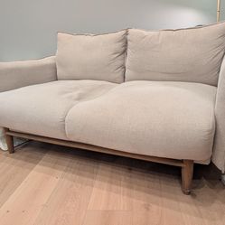Loveseat Couch (Grey)