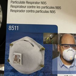 New In Box 3 M. N95 Masks 