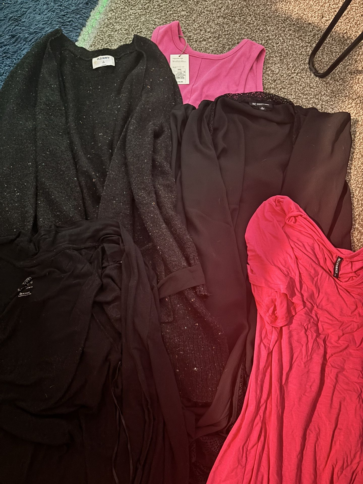 Various Women’s Tops And Robes