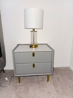 Grey side tables