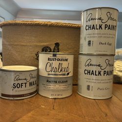Annie Sloan Chalk Paint And Materials 