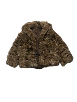 Raccoon Fur Jacket Size Large