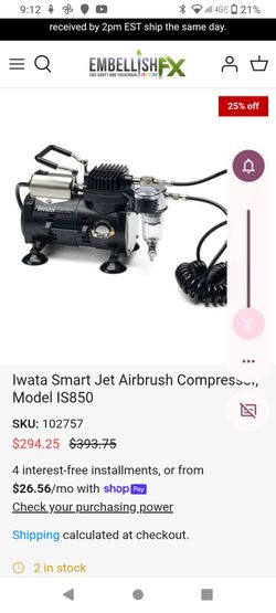 IWATA BY ANEST IWATA AIRBRUSH COMPRESSOR