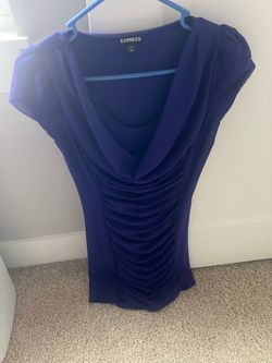 Express Purple Dress Size xs like new!!!