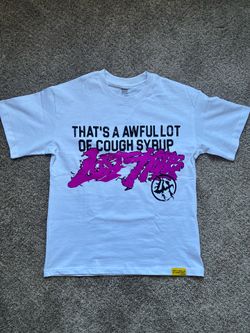 Awful lotta cough syrup graphic tee