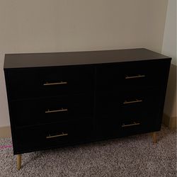 Black dresser