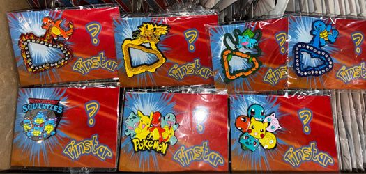 Pokémon Enamel Pins - Rare Hat Frame & Mashup Collection