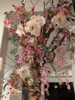 Large Artificial Floral Tree Arrangement