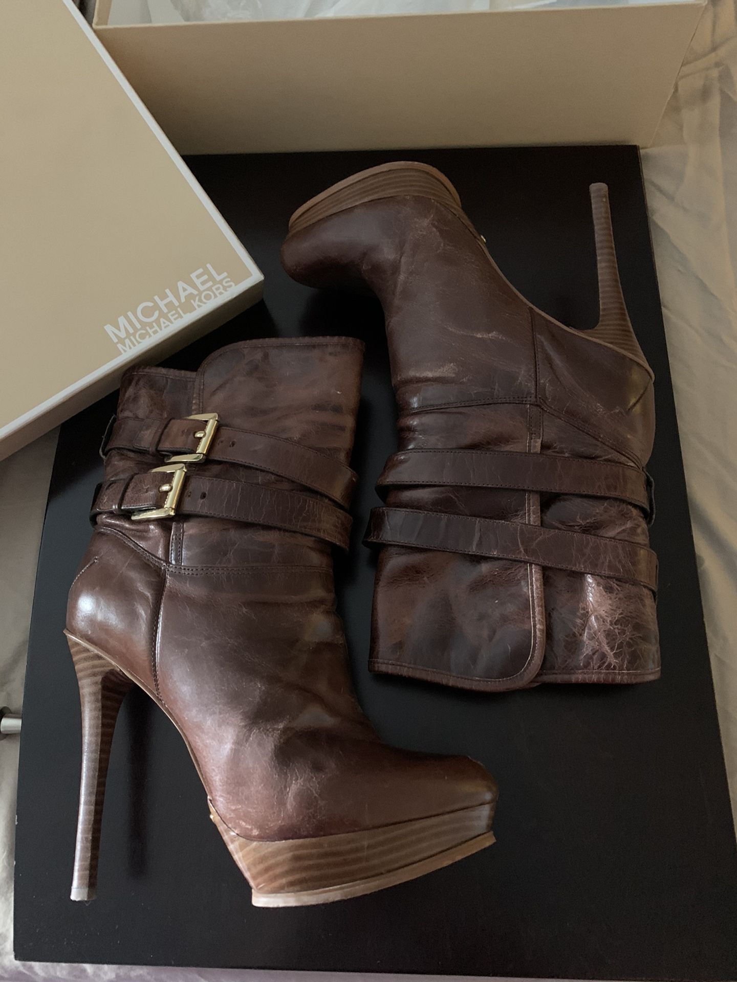 Michael Kors Boots - Brown - 7.5