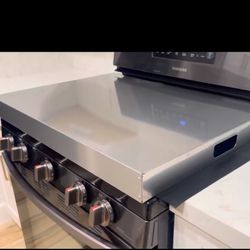 Stainless Stove Cover For Gas Or Electric 