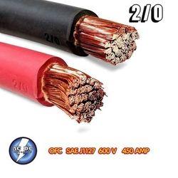 brand new 75ft of red and 75ft of blk 2/0 shrink insulated 600v wielding wire