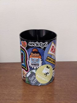 Urban Pen Holder W/ Stickers