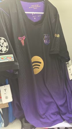 Authentic player version lamine yamal Barcelona mamba collab jersey size XL
