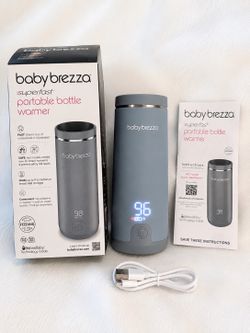 🍼 NEW Baby Brezza Superfast Portable Bottle Warmer 💲Price: $55