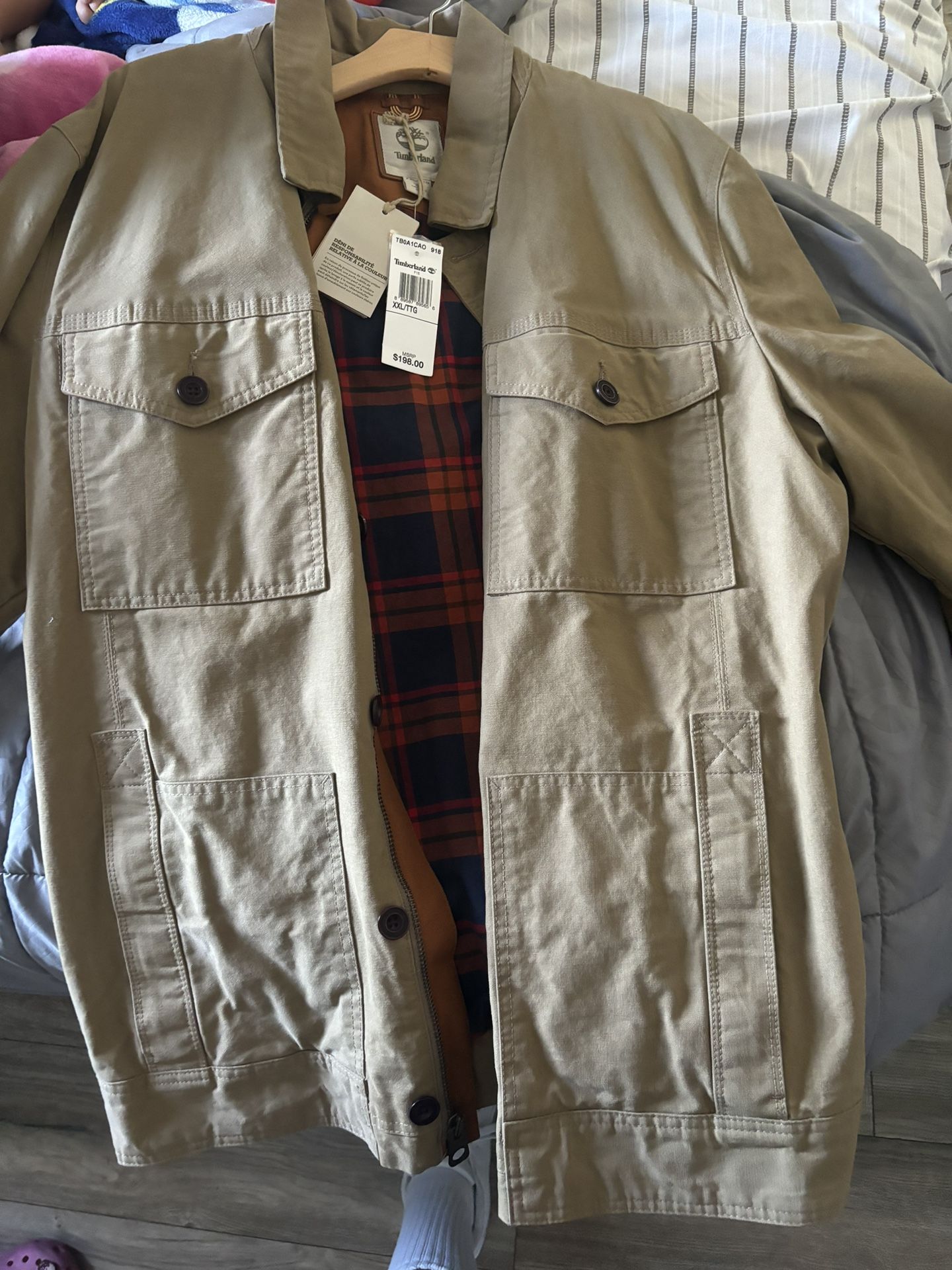 Timberland Men Khaki Jacket