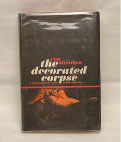 HC book The Decorated Corpse by Roy Stratton 1962 Massachusetts police novel