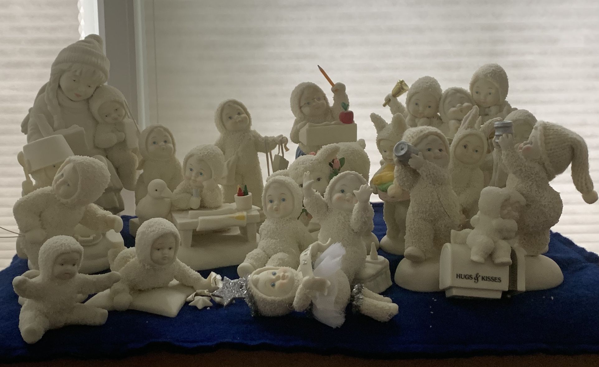 Collection of Snowbabies figurines