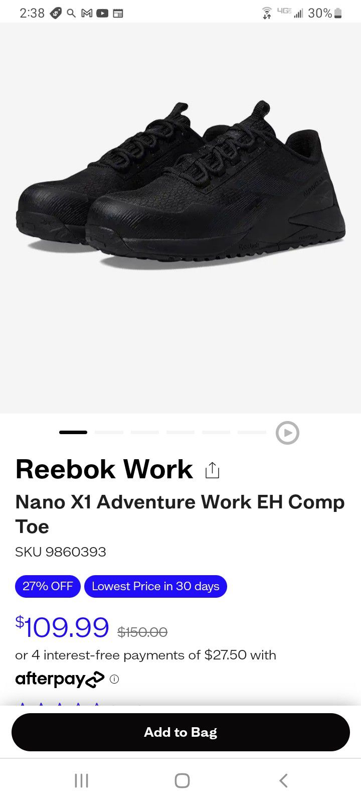 Reebok Nano 1