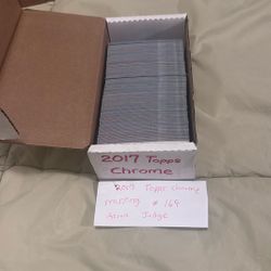 2017 Topps Chrome 