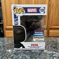 Vinyl Toy Funko Pop, Dusk Beyond Amazing Collection Amazon Exclusive.  # 1109.  Brand new factory sealed. 