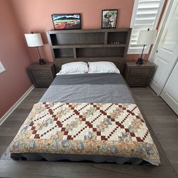 Bed Set + Mattress + 2 Side Tables + Dresser -$1000 OBO