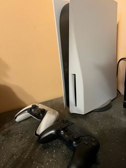 PlayStation 5 Disc Edition with Three Controllers