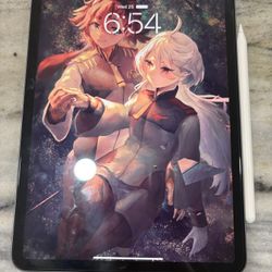iPad Pro 11 Inch (3rd generation) M1 128gb With Knockoff Apple Pencil And Apple Folio Cover
