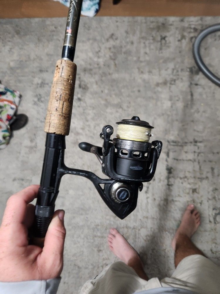 Conflict 2500 On Custom Snook Rod