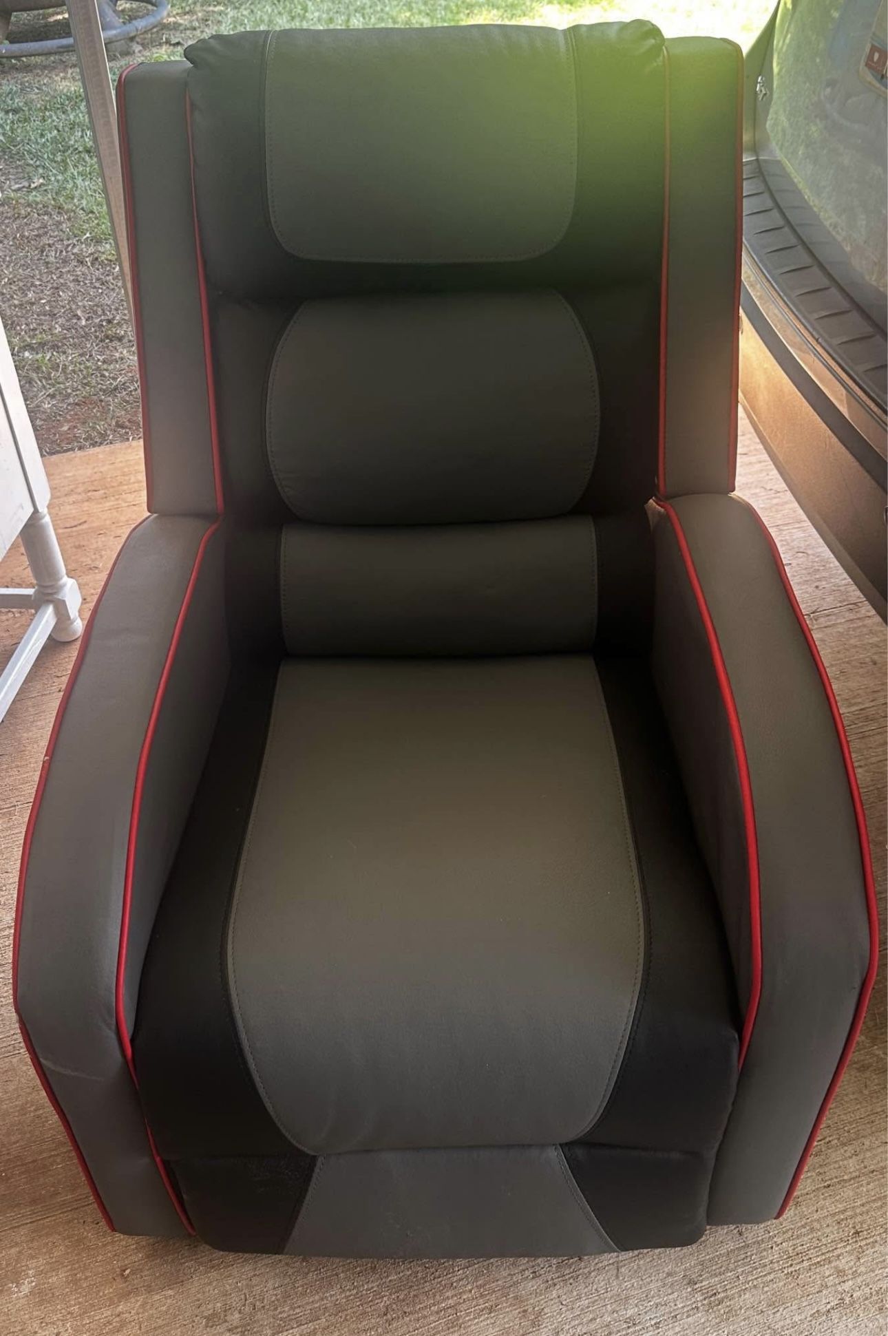 Gaming Recliner, Comfortable Gray Recliner Chair for Adults Video Game Chairs for Living Room