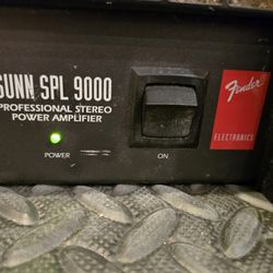 Sunn SPL 9000 Power Amp
