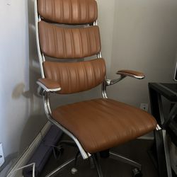 Office chair burnt orange 