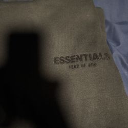 Black Essentials Hoodie