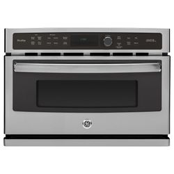 Profile 27 in. Single Electric Wall Oven with Advantium Cooking in Stainless Steel
