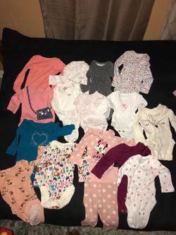 15 long sleeves onesies NB