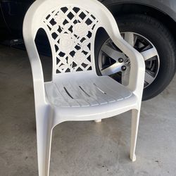 White Plastic Chair