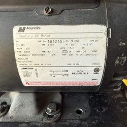 3.8hp Century AC Motor