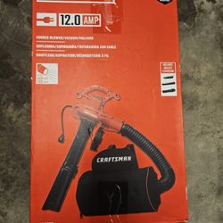 CRAFTSMAN 450-CFM 260-MPH Corded Electric Backpack Leaf Blower 