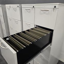 Metal File Cabinet Letter Size With Key By Herman Miller 