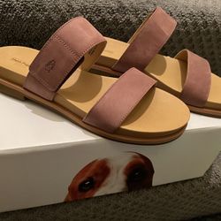 HUSH PUPPIES Leather Slide