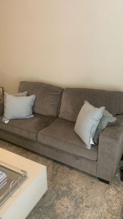 Set of 2 Grey Couches