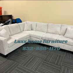 Brand New Sectional Sofa Beige Financing Available 
