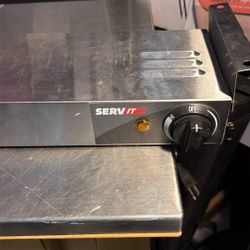 NEW 24" Heat Strip Warmer Infinite Controls With Cord 120V 500 Watt ServIt #2411