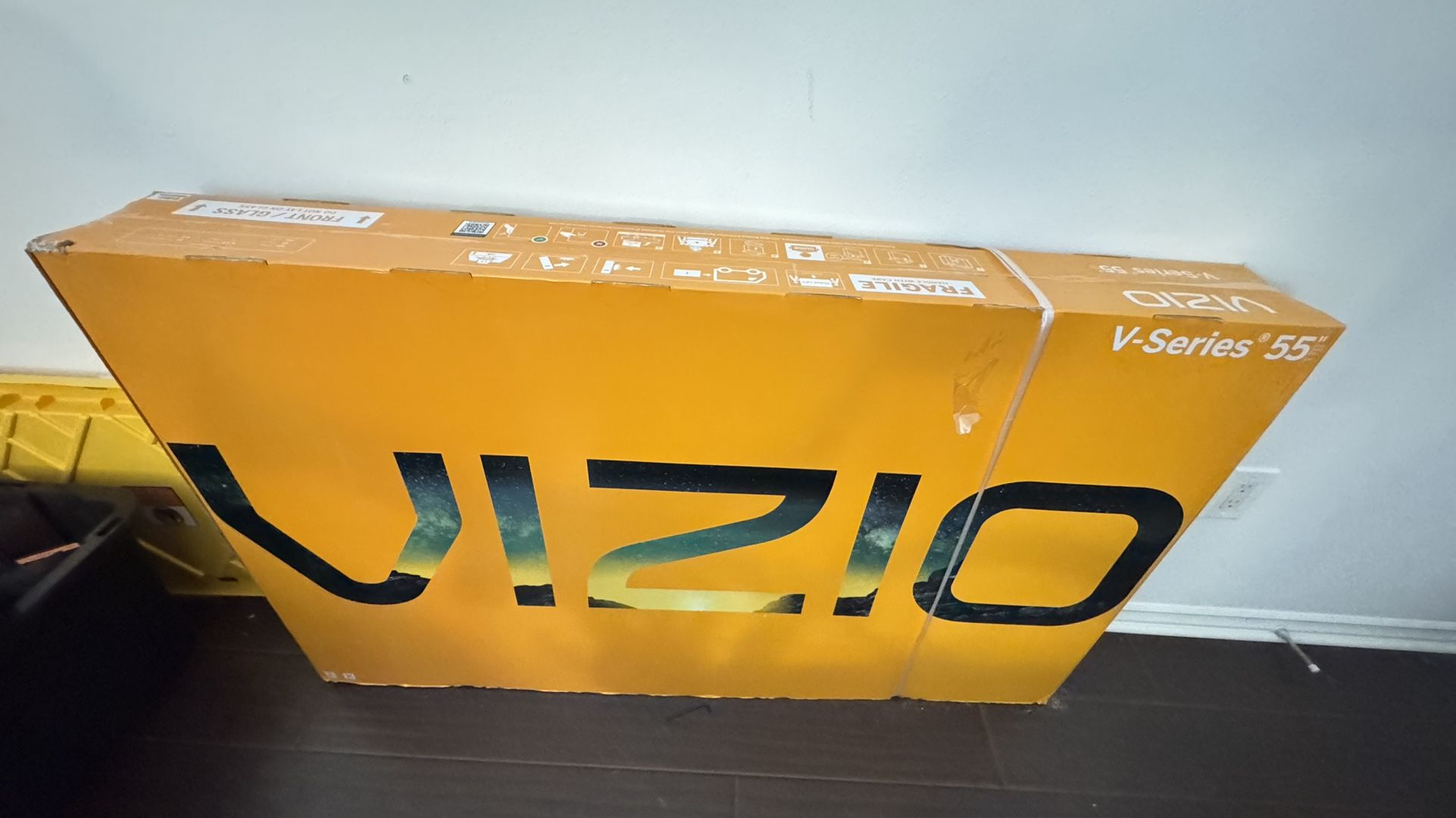 In The Box Brand New Vizio 55”tv