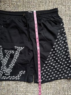 Louis Vuitton Swim Short For Men Brand new with tag Usa men size large and  pics have dimensions Color black for Sale in Ashland, OR - OfferUp