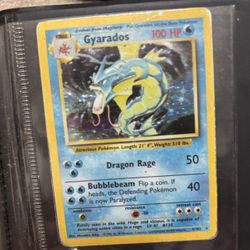 Gyarados pokemon Card 90s