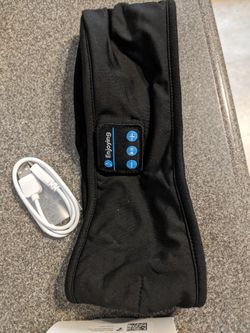 Headband headphones. New