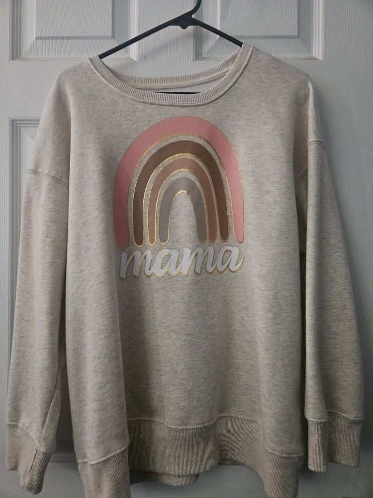 Mom Sweatshirt Large