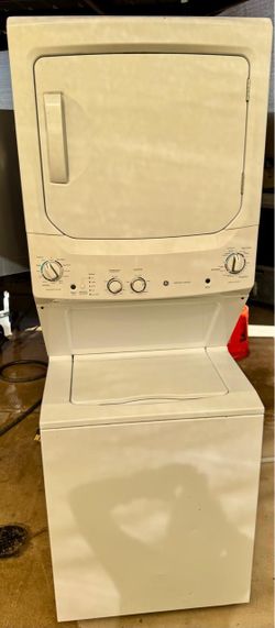 GE Stacked Washer Dryer Unit